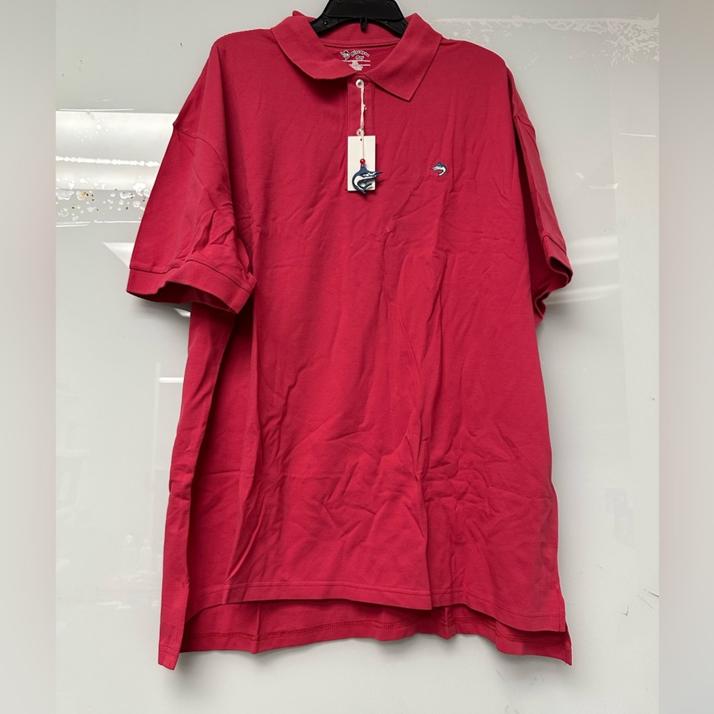 Biscayne Bay Men's Polo Shirt In Guava New With Tags Size XXL